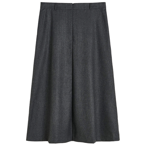 Aiayu Stella Skirt Fine Wool, Dark Grey